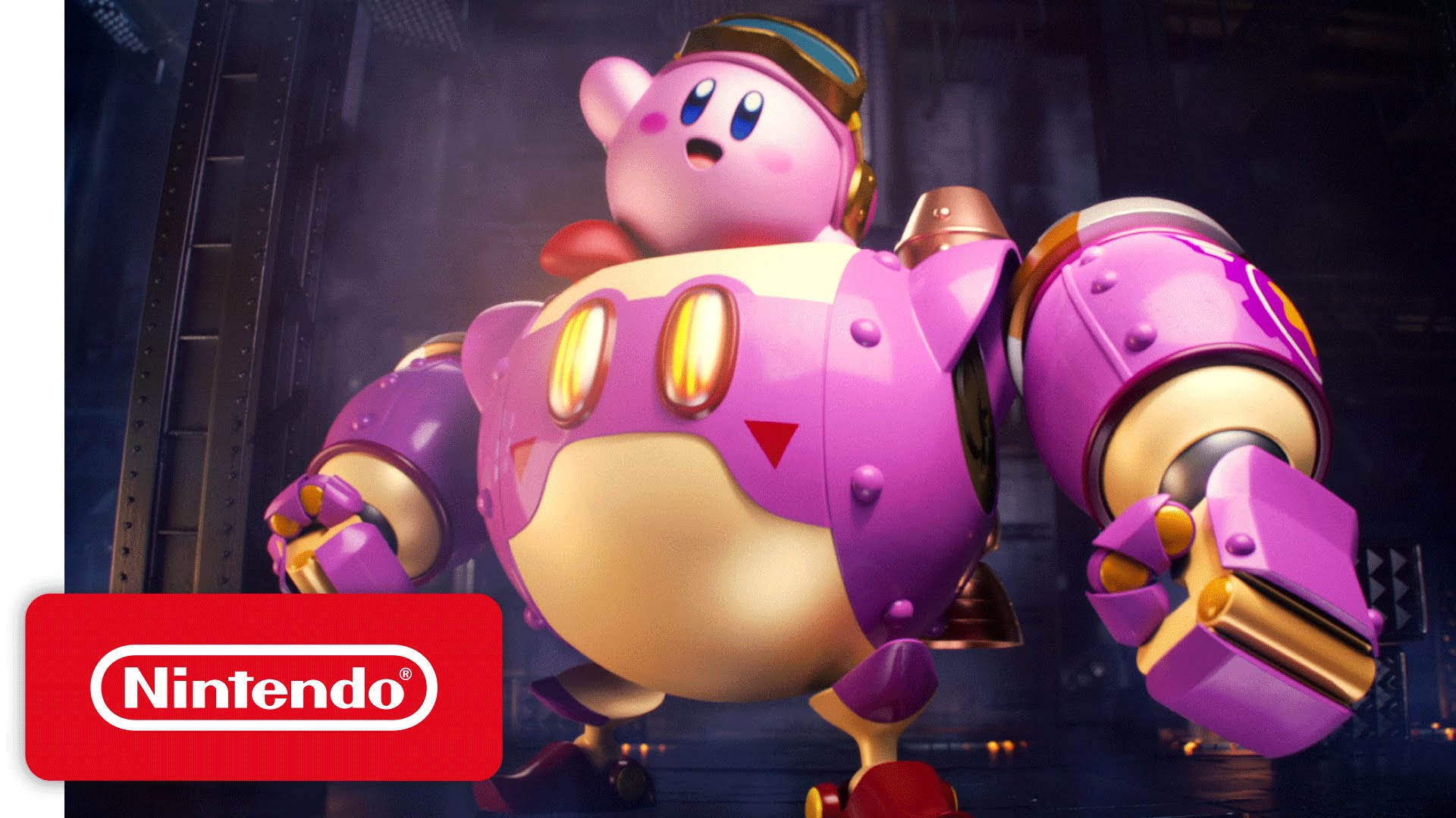 Kirby: Planet Robobot – 'Kirby Kicks Bot' Game Trailer