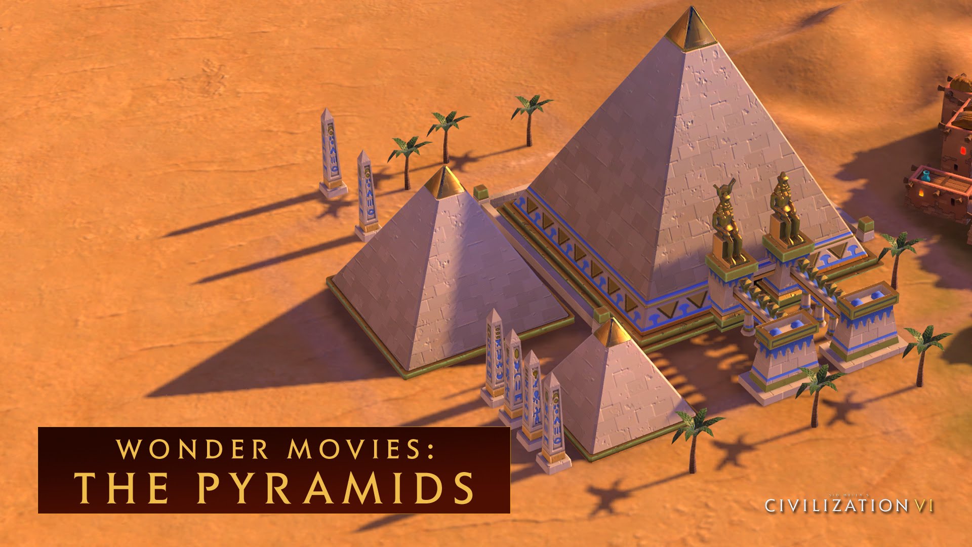CIVILIZATION VI - The Pyramids (Wonder Movies)