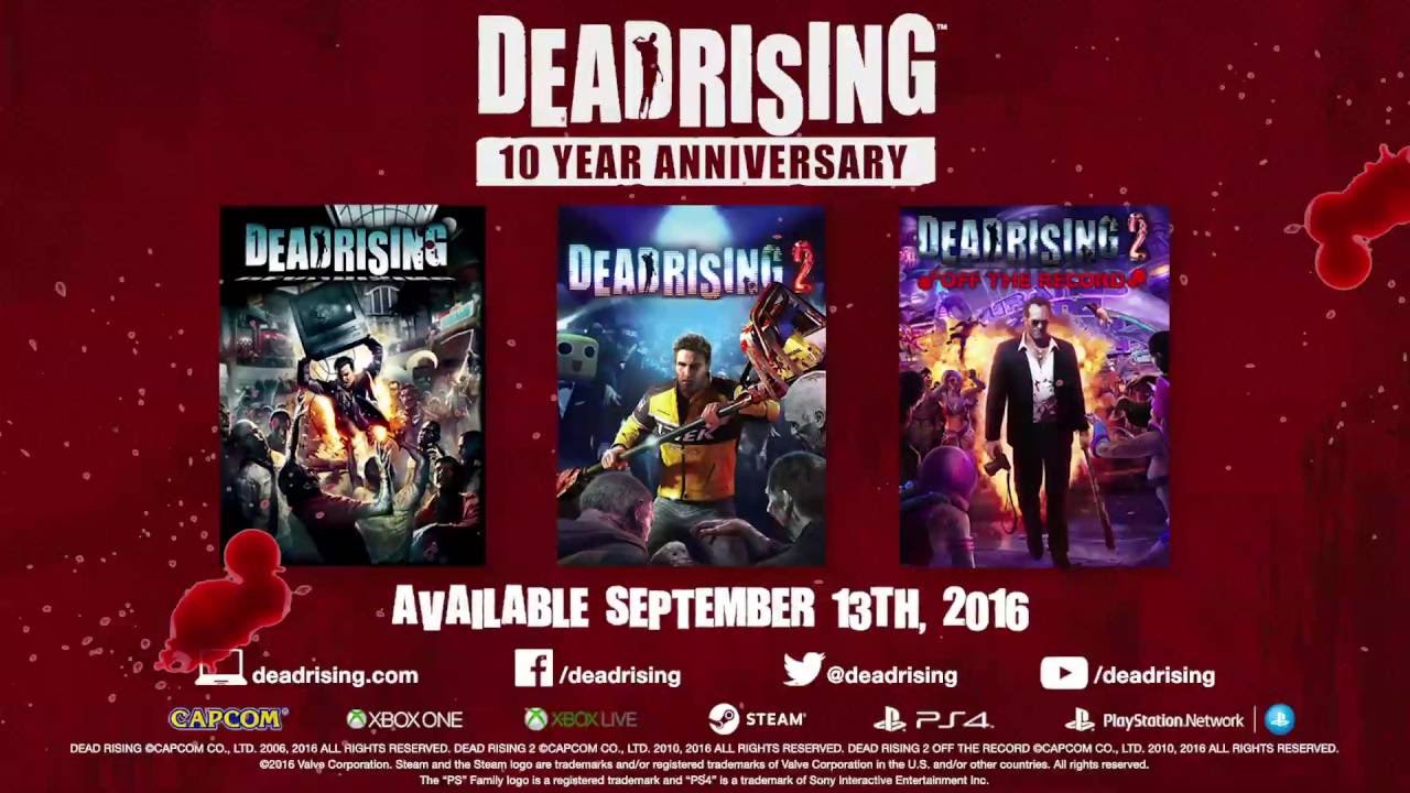 Dead Rising 10th Anniversary Announcement Trailer