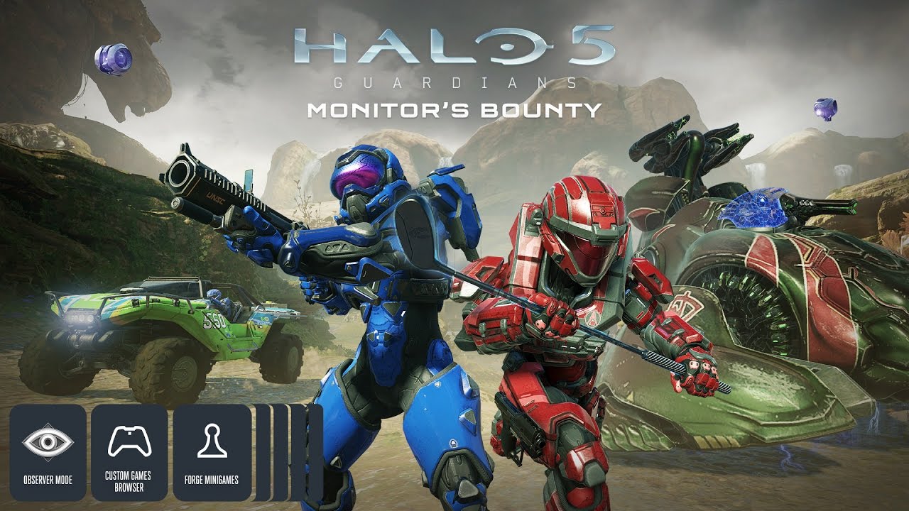 Halo 5: Forge Monitor’s Bounty Trailer