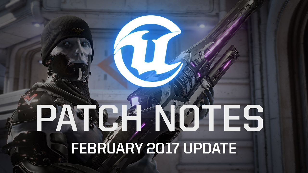 Unreal Tournament - February 2017 Patch Notes