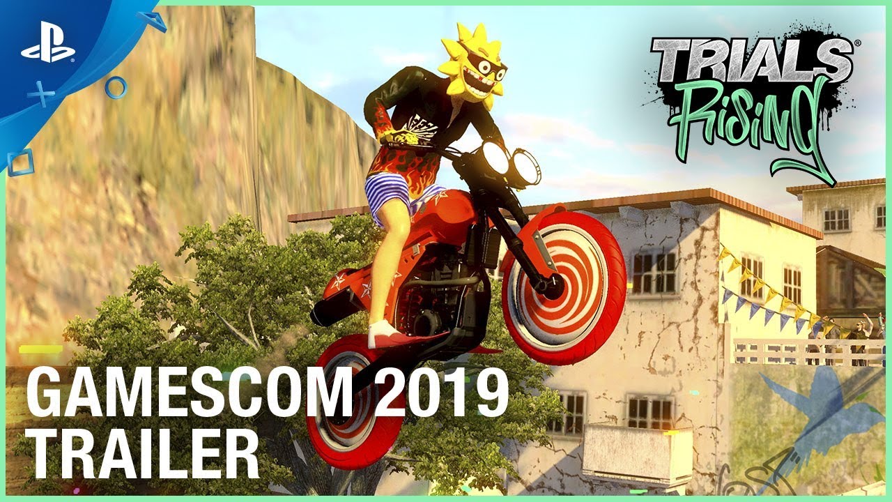 Trials Rising - Gamescom 2019 Crash & Sunburn DLC Reveal Trailer