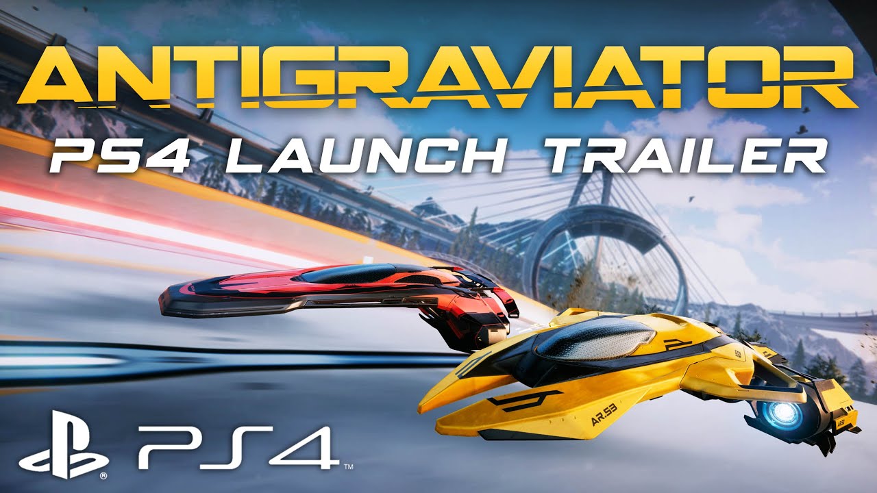 Antigraviator - PS4 Launch Trailer