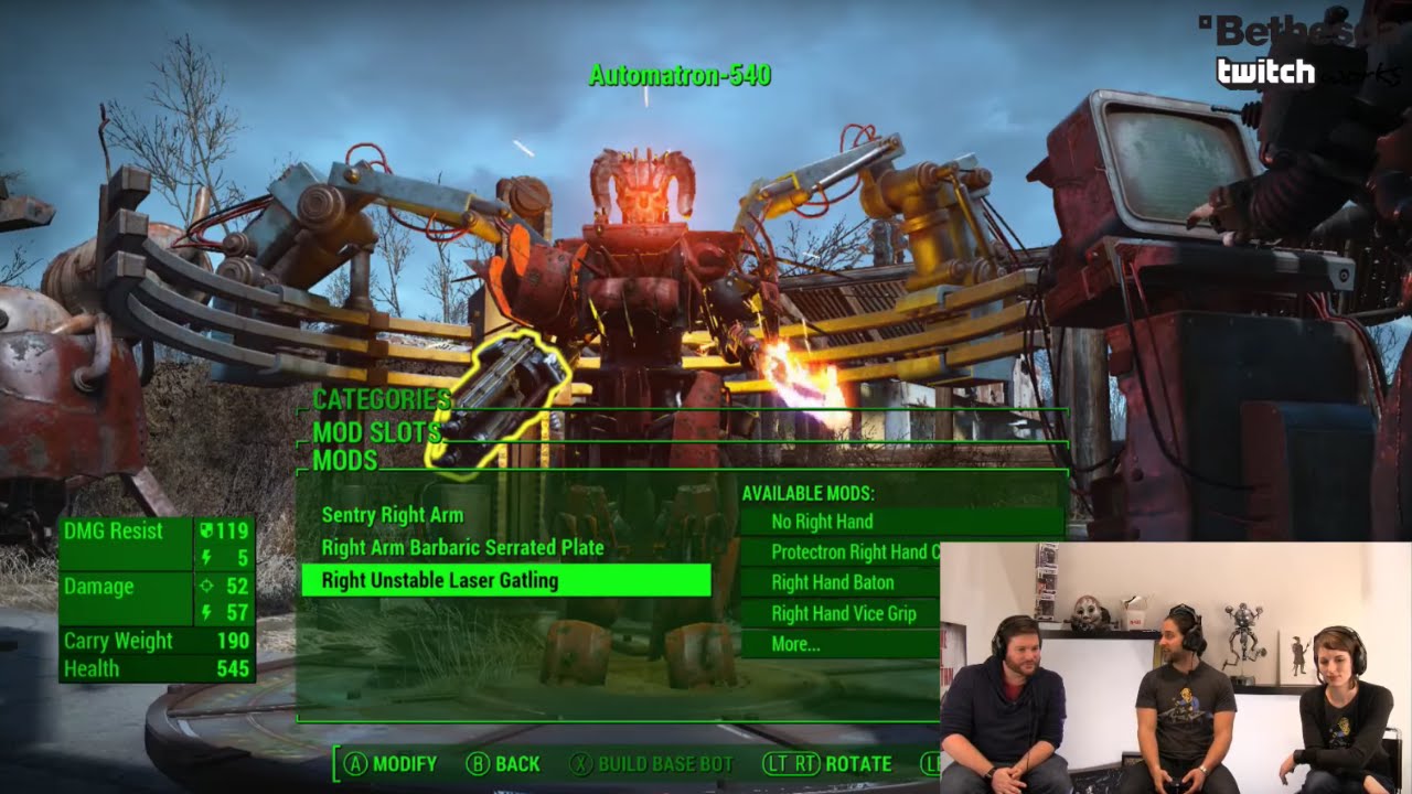Bethesda Plays Fallout 4 - Automatron (Developer Walkthrough)